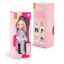 Orange Toys Sweet Sisters  Art.SS01-25 Кукла мягконабивная Мия  (32см)