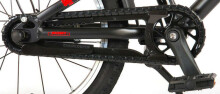 Bērnu velosipēds Volare Blaster 16&quot; Black/Red - Prime Collection