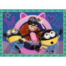 TREFL MINIONS Puzzle Set 4 in 1