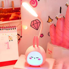 Galda lampa LED BUNNY LDL-104 pink