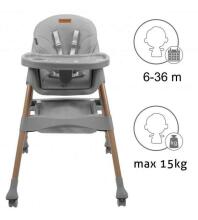 Krēsliņš KARIMI grey 2-in-1 Kidwell [A]*