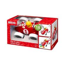 BRIO elektroniskā rotaļlieta Play & Learn Action Racer, 30234