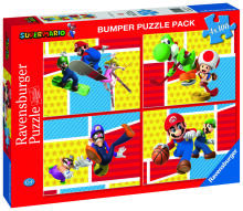 RAVENBURGER puzle Super Mario, 4x100gab., 05195