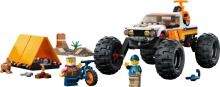 60387 LEGO® City Piedzīvojumi ar 4x4 bezceļu auto