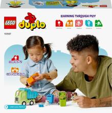 10987 LEGO® DUPLO Town Atkritumu pārstrādes auto