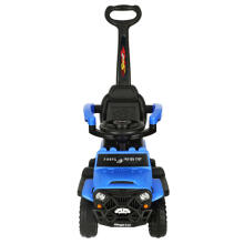 Ikonka Art.KX4412_1 Off-road car push ride with sound and lights blue