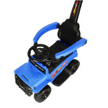 Ikonka Art.KX4412_1 Off-road car push ride with sound and lights blue