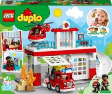 10970 LEGO® DUPLO® Town Ugunsdzēsēju depo un helikopters