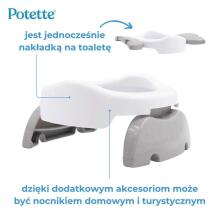 2-in-1 Potette Value Pack White/Gray, Potette