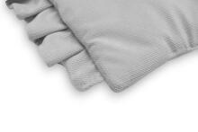 Pillow With a Frill – Velvet grey