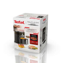 Фритюрница Tefal Easy Fry &amp; Grill EY501815 Одинарная 4,2 л Автономная 1400 Вт Фритюрница с горячим воздухом Черный