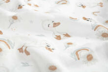 MUSLIN WRAP DUCKLING 120X120 CM