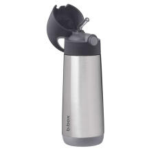 500ml insulated drink bottle - Graphite, b.box