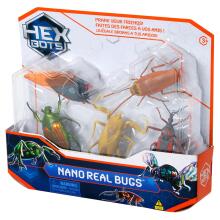 HEX BOTS interaktiivne mänguasi Nano Real Bugs 5 pakk