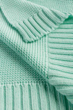 Bamboo and cotton blanket – mint