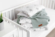 Bamboo and cotton blanket – Baby Grey