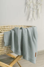 Bamboo and cotton blanket – Baby Grey