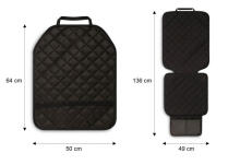 QUILTED PROTECTIVE MAT + SEAT PROTECTOR SET