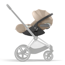 Cybex Cloud T I-size Art.283913 Cozy Beige  automobilinė kėdutė (0-13 kg)