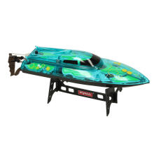 Ikonka Art.KX3662 Remote control RC boat Revolt ILLUMINATOR green