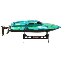 Ikonka Art.KX3662 Remote control RC boat Revolt ILLUMINATOR green