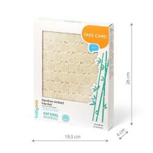 1479/01 BAMBOO KNITTED BLANKET ECRU