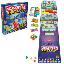 MONOPOLY Boardgame Knockout (In Lithuanian lang.)