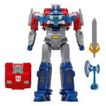 TRANSFORMERS MV8 mängufiguur Optimus Prime Power Flip heli- ja valgusefektidega 25 cm