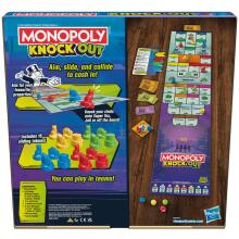 MONOPOLY Lautapeli Knockout (englanninkielinen)