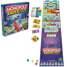 MONOPOLY Lautapeli Knockout (englanninkielinen)