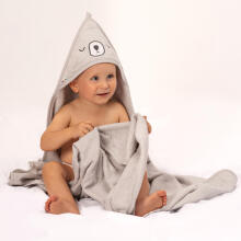 A0662 BATH TOWEL HOODED GRAY