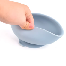 Little Eater Art.bowl02 Grey silicone sticky bowl