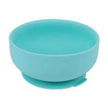 Little Eater Art.bowl04 Mint Green silikoninis prilimpantis dubenėlis