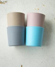 Little Eater Art.cup03 Beige Silicone grip cup