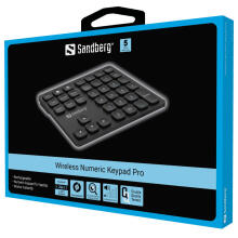 Sandberg 630-09 Wireless Numeric Keypad Pro