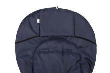 Romper Bag for Pushchair– navy blue wool (95x40) 