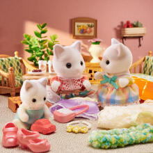 SYLVANIAN FAMILIES Lattes kaķu ģimene