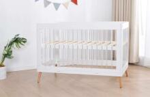 Lepinkids Art.LPK750 White  Koka gulta 120x60cm