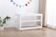 Lepinkids Art.LPK750 White  Koka gulta 120x60cm