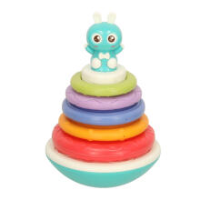 Ikonka Art.KX3595_1 Sensory toy pyramid tower balance the sky