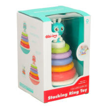 Ikonka Art.KX3595_1 Sensory toy pyramid tower balance the sky