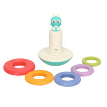 Ikonka Art.KX3595_1 Sensory toy pyramid tower balance the sky