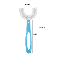 Bebe Basic Kids U-Shaped Toothbrush Art.5002 Col.Blue U-образная детская зубная щетка