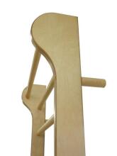 Climbing Rack Col.001 Wooden wall with bar 250x67x10 cm