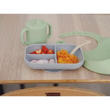 Beaba Art.913556 GREY/SAGE GREEN Essentials meal set