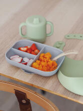 Beaba Art.913556 GREY/SAGE GREEN Essentials meal set