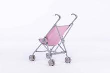 Doll Stroller Lily Art.9302 SWEET PINK and GREY Leļļu rati