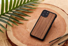 MAN&WOOD SmartPhone case iPhone 11 Pro Max black walnut black