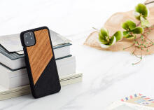 MAN&WOOD SmartPhone case iPhone 11 Pro Max western black