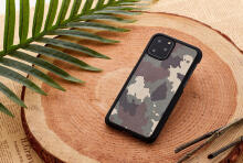 MAN&WOOD SmartPhone case iPhone 11 Pro Max camouflage black